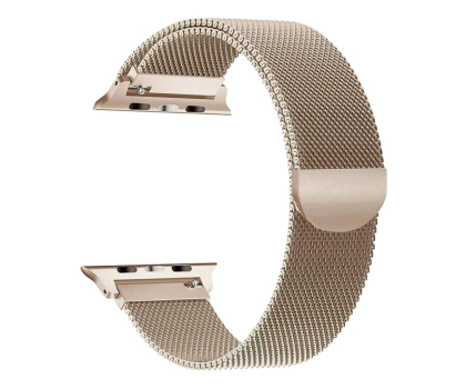 Pasek i akcesoria do zegarków TECH-PROTECT Bransoleta Milaneseband do Apple Watch 44/45/46/49 mm gold